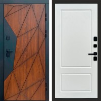 Дверь входная Termo Door Геометрия Марсель Белый софт