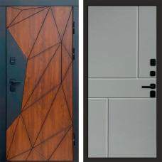 Дверь Termo Door Геометрия Горизонт Grey софт