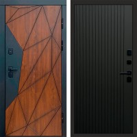 Termo Door Геометрия Flat Черный кварц