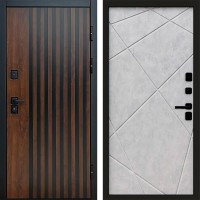 Входная дверь Кантри Лучи бетон светлый