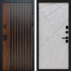 Входная дверь Кантри Лучи бетон светлый