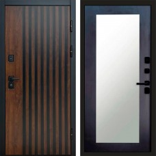 Входная дверь Кантри Зеркало триумф венге