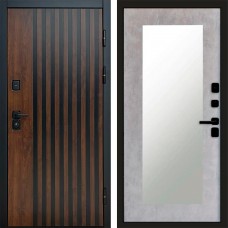 Входная дверь Кантри Зеркало триумф бетон светлый