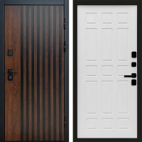 Входная дверь Кантри Спарта белое дерево