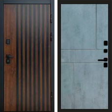 Входная дверь Кантри Горизонт бетон темный