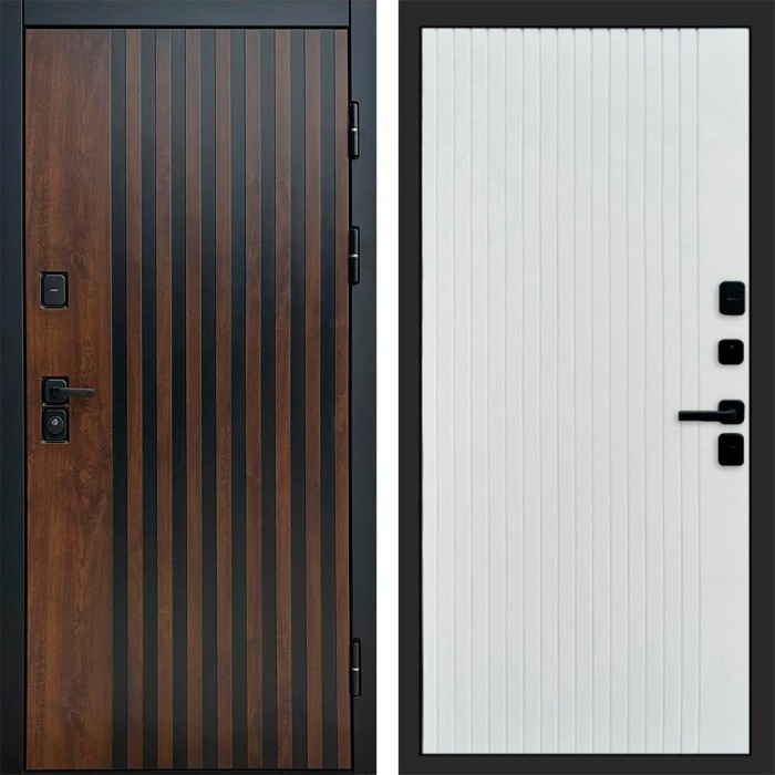 Дверь Termo Door Кантри Flat Белый софт