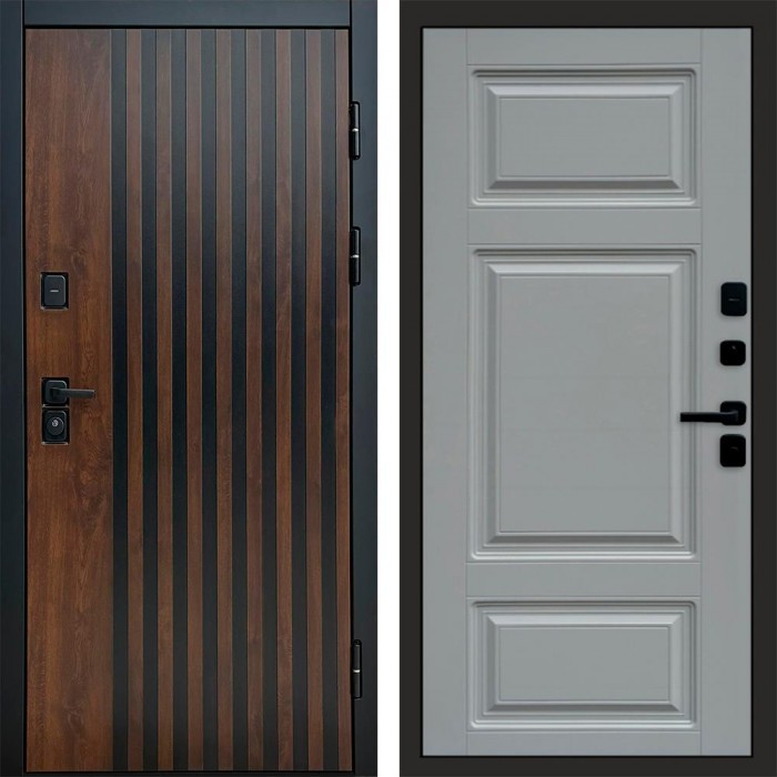 Дверь Termo Door Кантри Лион Grey софт