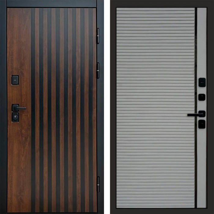 Входная дверь Кантри Porte Grey софт