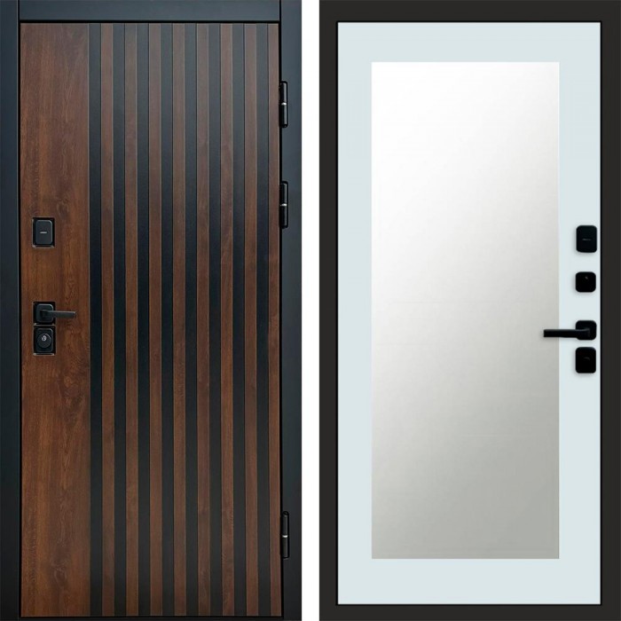 Дверь Termo Door Кантри Зеркало Триумф Белый софт