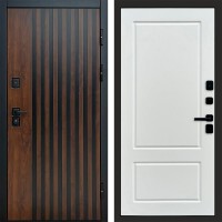 Дверь входная Termo Door Кантри Марсель Белый софт