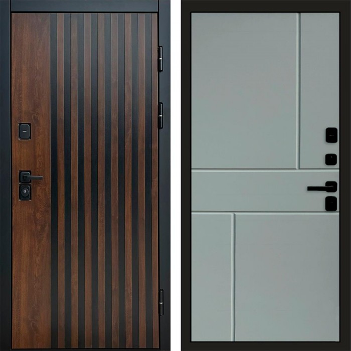 Дверь Termo Door Кантри Горизонт Grey софт