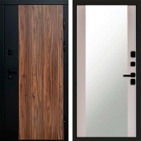 Входная дверь Флэш Зеркало Лиственница белая