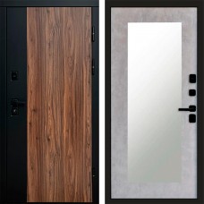 Входная дверь Флэш Зеркало триумф бетон светлый