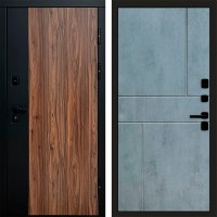 Входная дверь Флэш Горизонт бетон темный