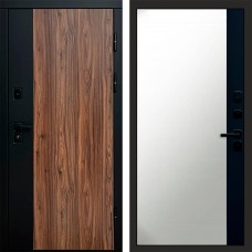 Дверь Termo Door Флэш Зеркало фацет Черный кварц