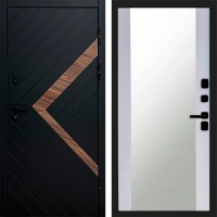 Входная дверь Плэй Зеркало белый софт