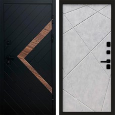 Входная дверь Плэй Лучи бетон светлый