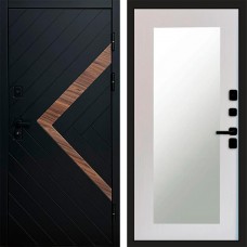 Входная дверь Плэй Зеркало Триумф лиственница белая