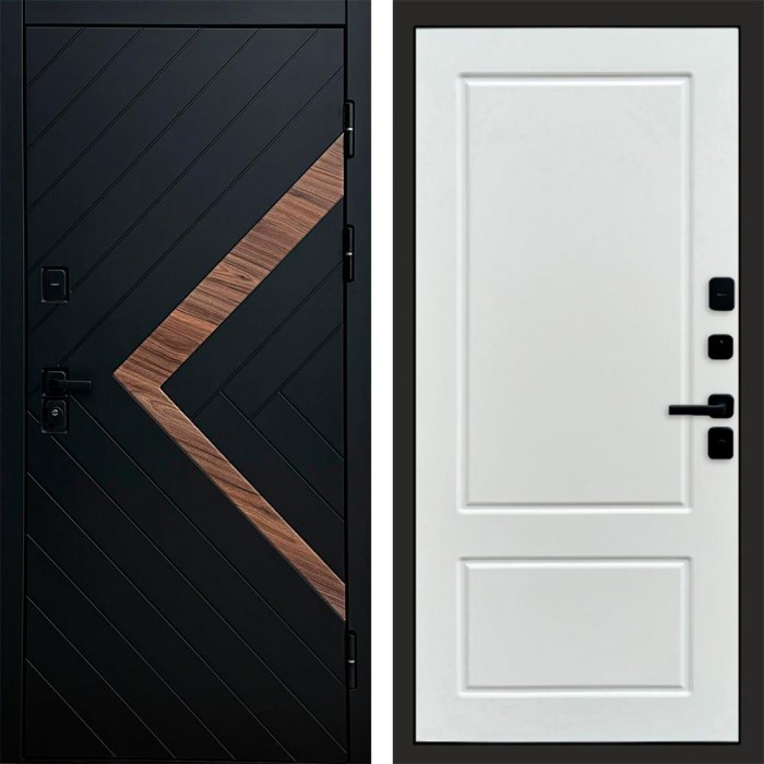 Дверь входная Termo Door Плэй Марсель Белый софт