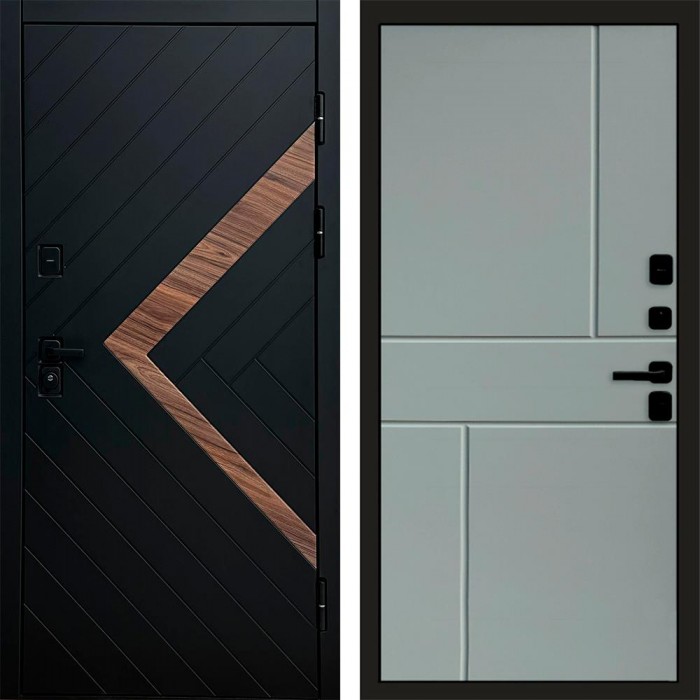 Дверь Termo Door Плэй Горизонт Grey софт