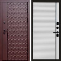 Входная дверь Simple шоколад Porte white