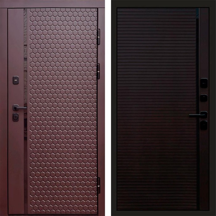 Входная дверь Simple шоколад Porte black