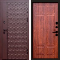 Входная дверь Simple шоколад Премиум орех