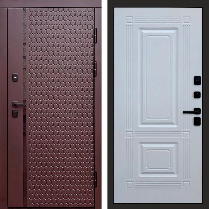 Termo Door Simple шоколад Мадрид Белый софт