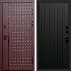 Termo Door Simple шоколад Flat Черный кварц