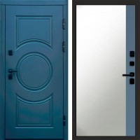 Входная дверь Сфера Зеркало фацет Grey софт