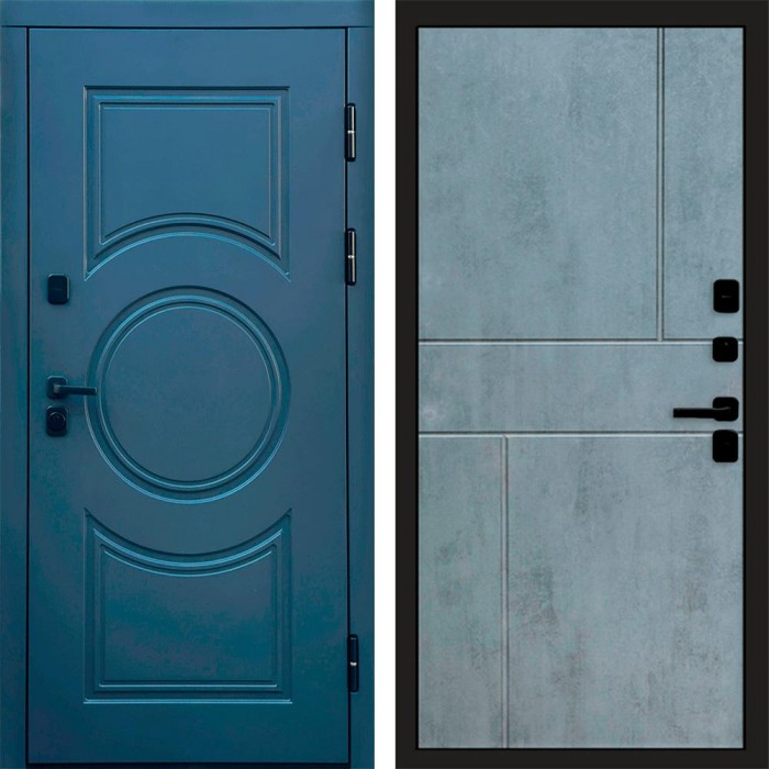 Дверь Termo Door Сфера Горизонт Grey софт