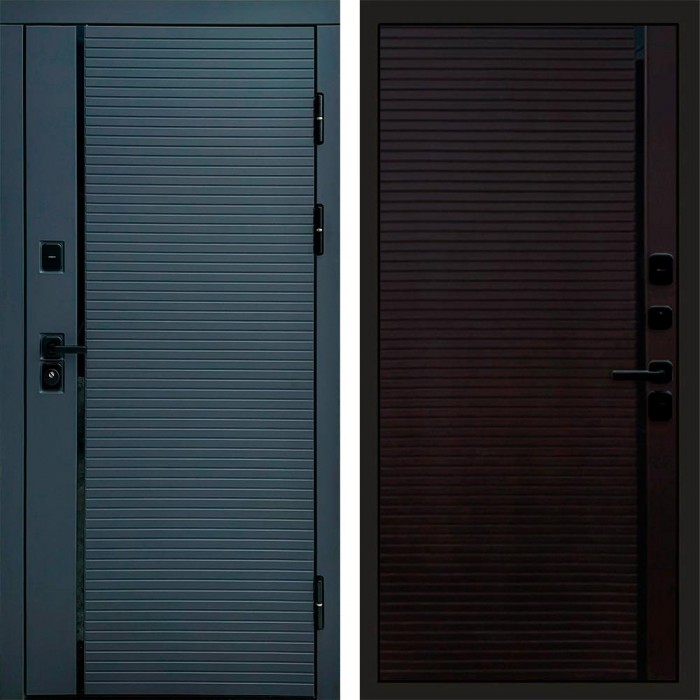 Входная дверь Графит Line Porte black