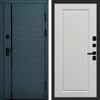Входная дверь Termo Door Графит Line Гранд Слоновая кость