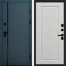 Входная дверь Termo Door Графит Line Гранд Слоновая кость