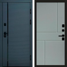 Дверь Termo Door Графит Line Горизонт Grey софт