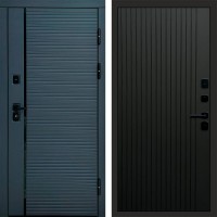 Termo Door Графит Line Flat Черный кварц