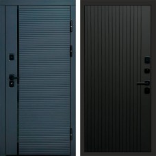 Termo Door Графит Line Flat Черный кварц