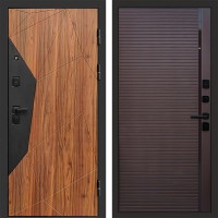 Входная дверь АВАНГАРД Дуб каньон Porte Шоколад