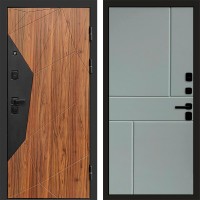 Дверь Termo Door АВАНГАРД Дуб каньон Горизонт Grey софт