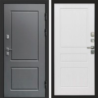 Входная дверь ВЕРОНА Классика белое дерево