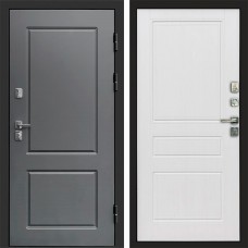 Входная дверь ВЕРОНА Классика белое дерево