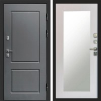 Входная дверь ВЕРОНА Зеркало Триумф лиственница белая
