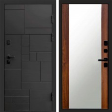 Входная дверь Квадро Зеркало дуб