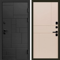 Дверь Termo Door Квадро Горизонт Слоновая кость