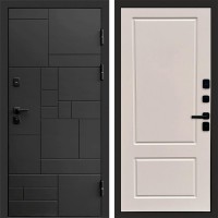 Дверь входная Termo Door Квадро Марсель Слоновая кость