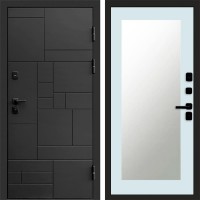 Дверь Termo Door Квадро Зеркало Триумф Белый софт