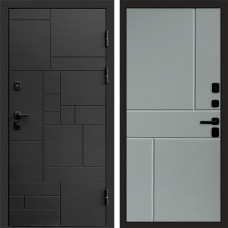 Дверь Termo Door Квадро Горизонт Grey софт