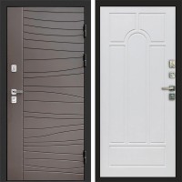 Входная дверь Сицилия Арка белое дерево