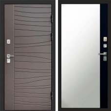 Дверь Termo Door Сицилия Зеркало фацет Черный кварц