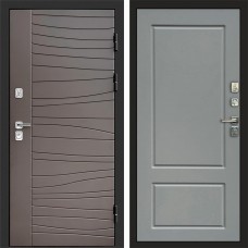 Дверь входная Termo Door Сицилия Марсель Grey софт